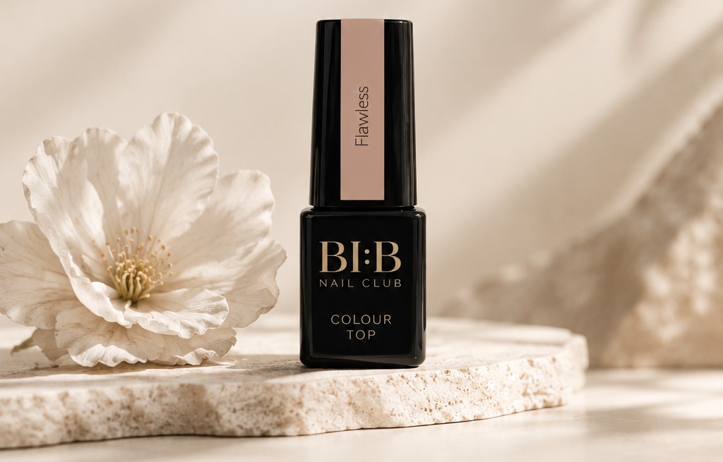 BI:B Nail Club geellakk Flawless, Colour Top